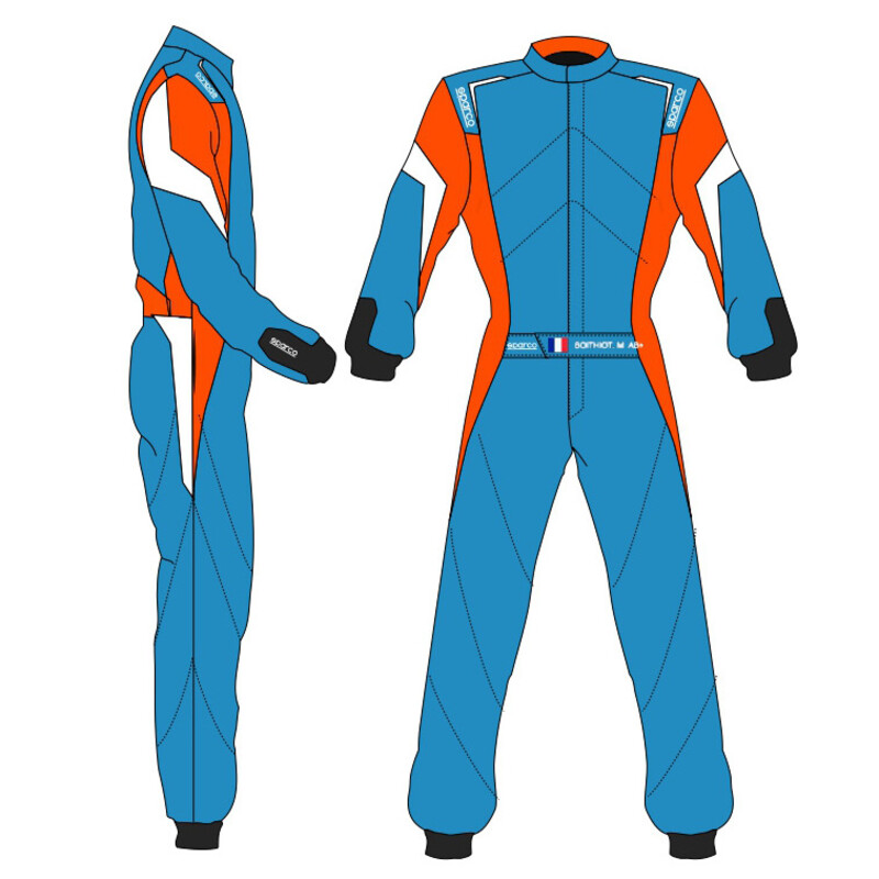 Combinaison Sparco Competition (FIA) - Exemple de Personnalisation